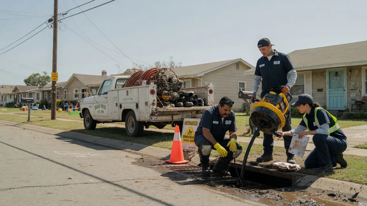 Drain Cleaning in Mertens, TX near me